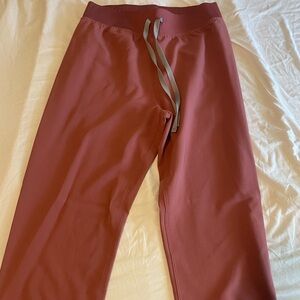 Figs Livingston basic pants In mauve